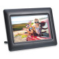 AgfaPhoto Cadre Photo Numérique Realiview APF700 - Écran LED 7" 1024x600, Affichage Photos, Horloge, Calendrier Programmable - N