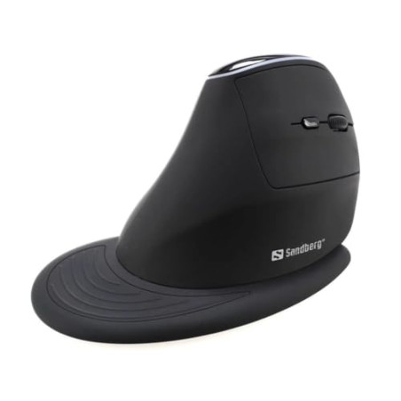 Sandberg Wireless Vertical Mouse Pro | Souris sans Fil Ergonomique | 4200 DPI | Souris Rechargeable pour Le Bureau la Maison Les