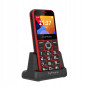 myPhone Halo 3 Red téléphone Senior sans Forfait, Grosses Touches, écran lisible, Bouton SOS, Coloris Rouge myPhone Halo 3 Red téléphone Senior sans Forfait, Grosses Touches, écran lisible, Bouton SOS, Coloris Rouge