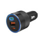 Sandberg Car Charger 3in1 130W USB-C PD, Chargeur De Voiture pour Appareils USB-A USB-C, Charge Rapide avec USB-C PD 100W, Voitu Sandberg Car Charger 3in1 130W USB-C PD, Chargeur De Voiture pour Appareils USB-A USB-C, Charge Rapide avec USB-C PD 100W, Voitu