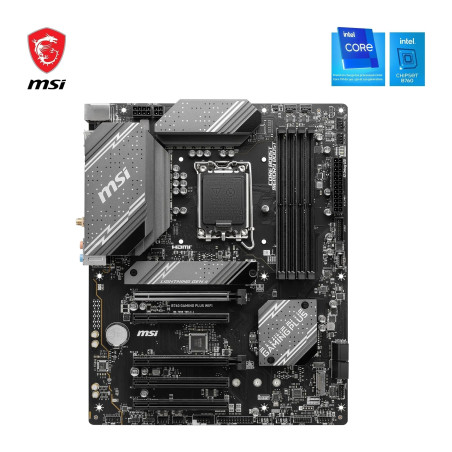 MSI B760 Gaming Plus WiFi Carte Mère, ATX - pour Processeurs Intel Core 14e, 13e & 12e Génération, LGA 1700 - DDR5 Memory Boost
