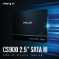 PNY CS900 SSD Interne SATA III, 2.5 Pouces, 250Go, Vitesse de Lecture jusqu'à 535MB/s PNY CS900 SSD Interne SATA III, 2.5 Pouces, 250Go, Vitesse de Lecture jusqu'à 535MB/s