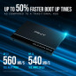 PNY CS900 SSD Interne SATA III, 2.5 Pouces, 250Go, Vitesse de Lecture jusqu'à 535MB/s PNY CS900 SSD Interne SATA III, 2.5 Pouces, 250Go, Vitesse de Lecture jusqu'à 535MB/s