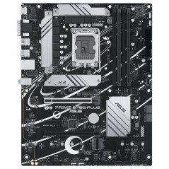 ASUS PRIME B760-PLUS – Carte mère Intel B760 LGA 1700 ATX (DDR5, PCIe 5.0, 3 x PCIe 4.0 M.2, DisplayPort, VGA, HDMI, SATA 6 Gb/s