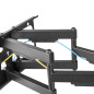 LogiLink BP0151 Support Mural inclinable et pivotant pour TV de 50 à 90" avec Gestion des câbles jusqu'à 75 kg LogiLink BP0151 Support Mural inclinable et pivotant pour TV de 50 à 90" avec Gestion des câbles jusqu'à 75 kg