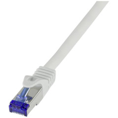 Logilink C6A142S RJ45 Cat 6a S/FTP 50 m Gris 1 pc(s)