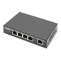 DIGITUS Gigabit PoE Indoor Extender, 4 Ports, 85W 100m Extension, cascadable, Auto-alimenté DIGITUS Gigabit PoE Indoor Extender, 4 Ports, 85W 100m Extension, cascadable, Auto-alimenté