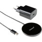 Intenso Chargeur sans Fils magnetique MB1 Noir Chargeur Induction pour iPhone Intenso Chargeur sans Fils magnetique MB1 Noir Chargeur Induction pour iPhone