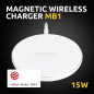 Intenso Chargeur magnetique MW1 Blanc pour Smartphone Intenso Chargeur magnetique MW1 Blanc pour Smartphone