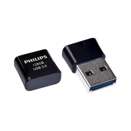 Philips Pico Édition Super Speed clé USB 3.0 128 Go Ultra Small pour PC, Ordinateur Portable, Smart TV, Audio pour Voitures et A