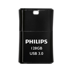Philips Pico Édition Super Speed clé USB 3.0 128 Go Ultra Small pour PC, Ordinateur Portable, Smart TV, Audio pour Voitures et A