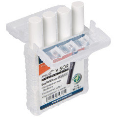 PICA 991/52 - Estuche de 4 minas VISOR permanente Blanco