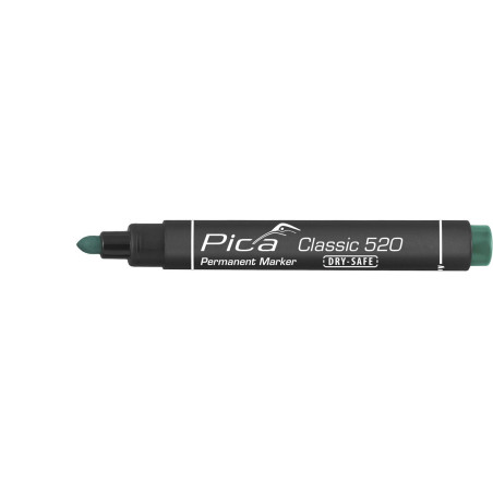 PICA 520/36 - Marcador Permanente Tipo Bala Verde