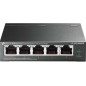 TP-Link Switch PoE TL-SG105MPE, 5 Ports avec 4 Ports PoE+ (120 Watt, IEEE-802.3afat PoE, sans Ventilateur, Plug and Play, boîtie TP-Link Switch PoE TL-SG105MPE, 5 Ports avec 4 Ports PoE+ (120 Watt, IEEE-802.3afat PoE, sans Ventilateur, Plug and Play, boîtie