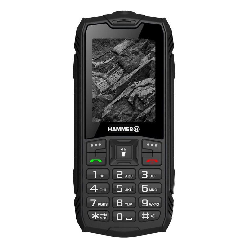 Hammer H Rock Télephone Portable Incassable Debloqué IP68 Résistant Etanche Antichoc, Dual SIM, Batterie 1800mAh, Grosses Touche Hammer H Rock Télephone Portable Incassable Debloqué IP68 Résistant Etanche Antichoc, Dual SIM, Batterie 1800mAh, Grosses Touche