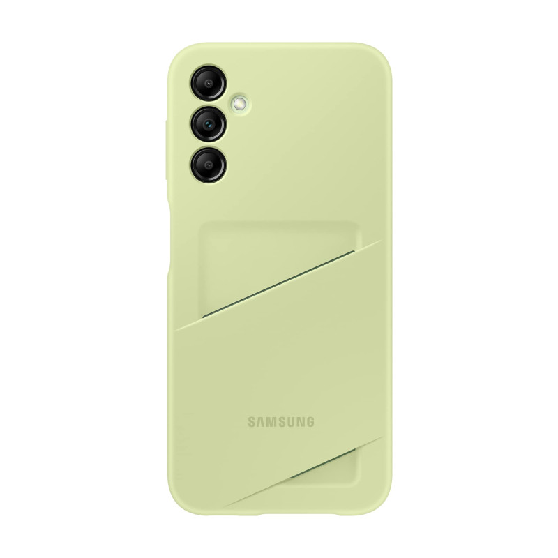 Coque souple Ultra fine avec porte carte intégré pour Samsung Galaxy A14 4G 5G Vert