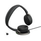 Jabra Evolve2 65 Flex - Casque stéréo avec Bluetooth, Socle de Recharge sans Fil, Technologie antibruit ClearVoice et ANC Hybrid Jabra Evolve2 65 Flex - Casque stéréo avec Bluetooth, Socle de Recharge sans Fil, Technologie antibruit ClearVoice et ANC Hybrid