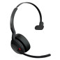 Jabra Evolve2 55 Micro-casque sans fil mono avec technologie Jabra Air Comfort, micros à réduction de bruit et ANC. Certifié MS Jabra Evolve2 55 Micro-casque sans fil mono avec technologie Jabra Air Comfort, micros à réduction de bruit et ANC. Certifié MS