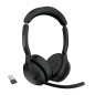 Jabra Evolve2 55 Micro-casque sans fil stéréo avec technologie Jabra Air Comfort, micros à réduction de bruit et ANC. Fonctionne Jabra Evolve2 55 Micro-casque sans fil stéréo avec technologie Jabra Air Comfort, micros à réduction de bruit et ANC. Fonctionne