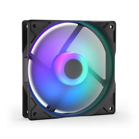 ENDORFY Stratus 120 PWM ARGB Ventilateur PWM puissant 120 mm, fonctionnement silencieux, ventilateur avec éclairage ARGB | EY4A0
