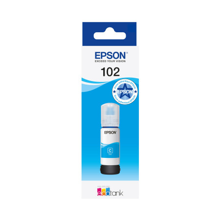 Epson EcoTank 102 Cyan Genuine Ink Bottle