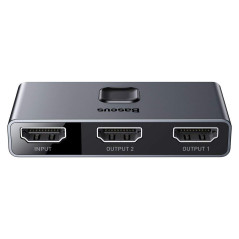 Baseus HUB Matrix HDMI Switcher (2in1 Or 1in2) Space Gray (CAHUB-BC0G