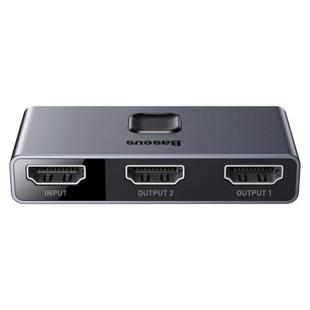 Baseus HUB Matrix HDMI Switcher (2in1 Or 1in2) Space Gray (CAHUB-BC0G