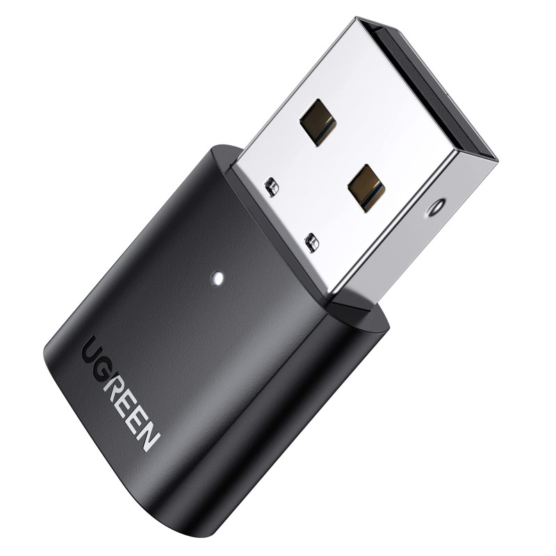 UGREEN Dongle Bluetooth 5.0 Clé Bluetooth pour PC pour Manette de Jeu Casque Écouteur Enceinte Souris Clavier Imprimante Compati UGREEN Dongle Bluetooth 5.0 Clé Bluetooth pour PC pour Manette de Jeu Casque Écouteur Enceinte Souris Clavier Imprimante Compati