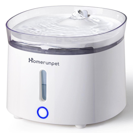 HomeRunPet Fontaine à Eau pour Animaux 2L Noir WF20