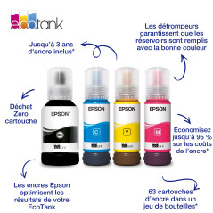 Epson EcoTank 102 Cyan Genuine Ink Bottle