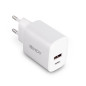 LINDY 20W USB Type A & C Charger