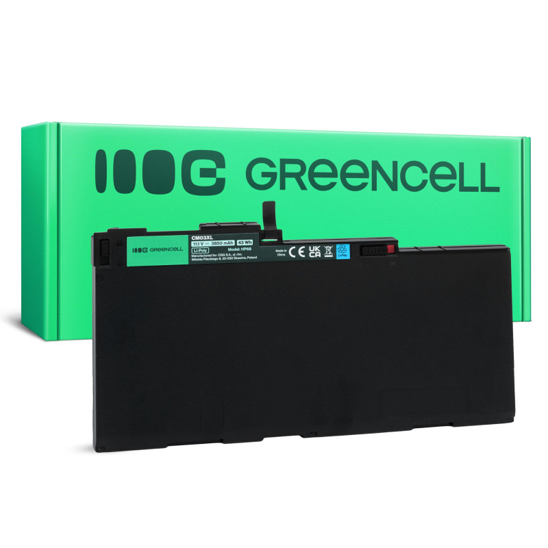 Green Cell CM03XL 717376-001 716724-421 716724-1C1 HSTNN-DB4R HSTNN-IB4R HSTNN-LB4R Batterie pour HP EliteBook 840 G1 G2 750 G1 