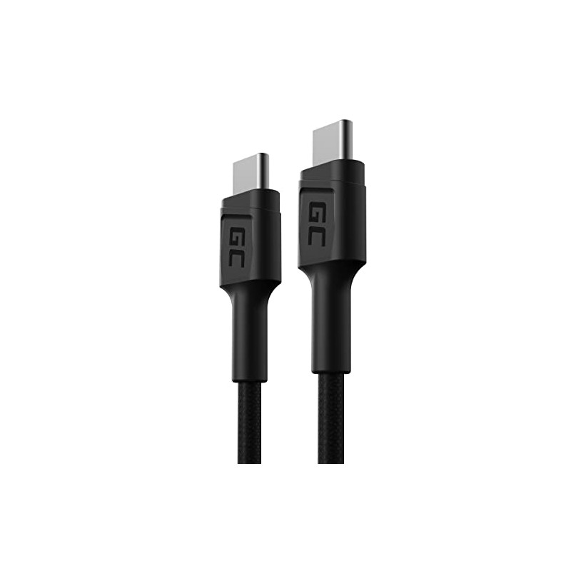 PowerStream | 30cm USB C - Type C Câble Nylon Chargeur Cable 60W Power Delivery Charge Rapide Quick PowerStream | 30cm USB C - Type C Câble Nylon Chargeur Cable 60W Power Delivery Charge Rapide Quick