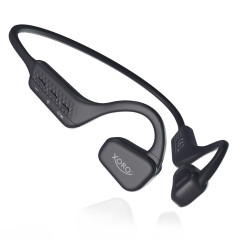 Xoro KHB 35 Écouteurs Intra-Auriculaires révolutionnaires Ouverts avec Batterie pour 8 Heures d'écoute de Musique, Mains Libres,
