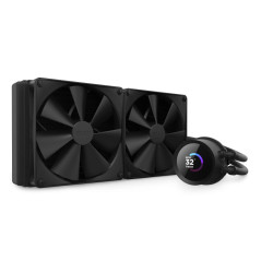 NZXT Kraken 280 - RL-KN280-B1 - Refroidissement liquide CPU AIO 280 mm - Écran LCD 1,54" personnalisable - Pompe haute performan