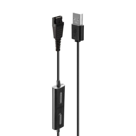 Jabra Lindy 42750 Adaptateur pour casque USB Type A vers Quick Disconnect