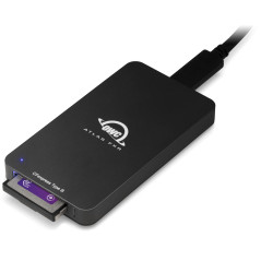 OWC Atlas FXR Thunderbolt (USB-C) + USB 3.2 (10 Go/s) CFexpress Lecteur de Cartes