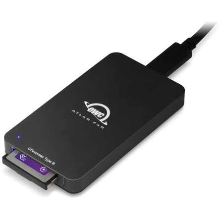 OWC Atlas FXR Thunderbolt (USB-C) + USB 3.2 (10 Go/s) CFexpress Lecteur de Cartes
