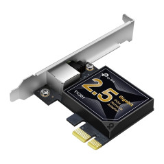 TP-Link Carte WiFi PCIe 2,5 Gigabit TX201, Réseau 2,5 Gbit/s, Latence Ultra-Faible, Compatible avec Windows 11/10/8.1/8/7, Les s