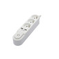 Multiprise Design 3x16A + 2xUSB 1,5m - Blanc - Chacon Multiprise Design 3x16A + 2xUSB 1,5m - Blanc - Chacon