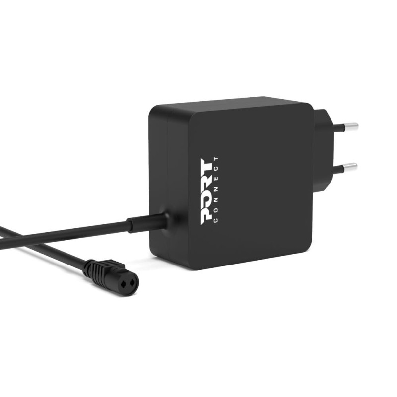 PORT CONNECT Alimentation universelle PC 45W avec 7 embouts compatibles Noir PORT CONNECT Alimentation universelle PC 45W avec 7 embouts compatibles Noir