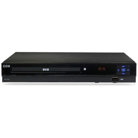 CGV | Lecteur DVD de Salon AX 204 | Upscaling 1080p | HDMI | Péritel | S/PDIF | DivX/RW/MP3/VCD/CD/CD-R/CDRW/JPEG/MP3