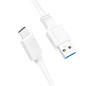 LOGILINK CU0177 Cable USB 3.2 GEN1X1, USB-A Macho A USB-C Macho, Blanco, 3M