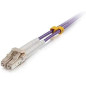 C2G 2m LC/LC OM4 LSZH Fibre Patch - Violet - Câble Patch - LC multimode (M) vers LC multimode (M) - 2m - Fibre Optique - 50/125 C2G 2m LC/LC OM4 LSZH Fibre Patch - Violet - Câble Patch - LC multimode (M) vers LC multimode (M) - 2m - Fibre Optique - 50/125