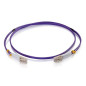 C2G 2m LC/LC OM4 LSZH Fibre Patch - Violet - Câble Patch - LC multimode (M) vers LC multimode (M) - 2m - Fibre Optique - 50/125 C2G 2m LC/LC OM4 LSZH Fibre Patch - Violet - Câble Patch - LC multimode (M) vers LC multimode (M) - 2m - Fibre Optique - 50/125