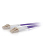 C2G 2m LC/LC OM4 LSZH Fibre Patch - Violet - Câble Patch - LC multimode (M) vers LC multimode (M) - 2m - Fibre Optique - 50/125 C2G 2m LC/LC OM4 LSZH Fibre Patch - Violet - Câble Patch - LC multimode (M) vers LC multimode (M) - 2m - Fibre Optique - 50/125