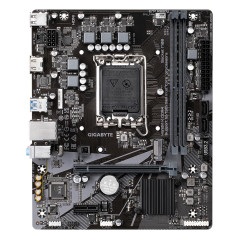 GIGABYTE H610M K DDR4 Carte mère - Compatible avec processeurs Intel Core 14th Gen CPUs, 3+1+1 Phases Hybrid Power Design, up to