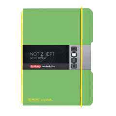 herlitz My.Book Flex Cahier à carreaux Vert clair Format A6