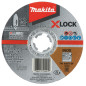 Disque à Tronçonner Métal/Inox Ø125 mm X-LOCK - MAKITA E-00418 Disque à Tronçonner Métal/Inox Ø125 mm X-LOCK - MAKITA E-00418