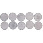 Rayher 69248000 Aimants autocollants 10 pces 10 mm ø, p. cuisine, bureau, nature Rayher 69248000 Aimants autocollants 10 pces 10 mm ø, p. cuisine, bureau, nature